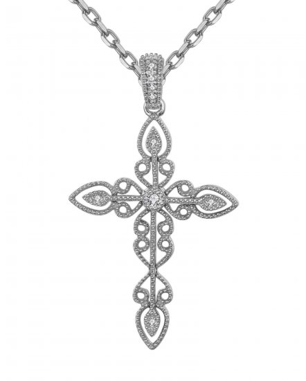 CROSS DIAMOND PENDANT (TP2180)